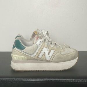 New balance platform 574+